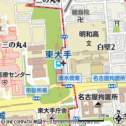 愛知県名古屋市東区三の丸4丁目301周辺の地図