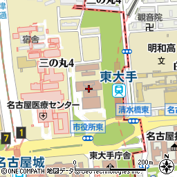 名古屋地方検察庁　会計課周辺の地図