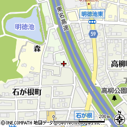 愛知県名古屋市名東区藤森西町2007周辺の地図