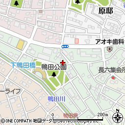 愛知県長久手市鴨田310周辺の地図
