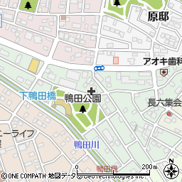 愛知県長久手市鴨田307周辺の地図