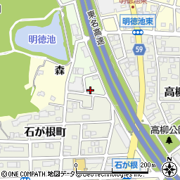 愛知県名古屋市名東区藤森西町2009周辺の地図