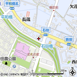 愛知県長久手市岩作長筬212周辺の地図