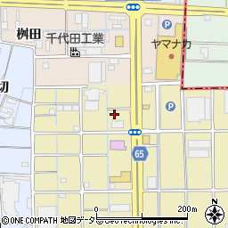 愛知県津島市神守町元屋敷133周辺の地図