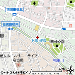 愛知県長久手市鴨田1111周辺の地図