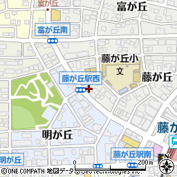 愛知県名古屋市名東区藤が丘103周辺の地図