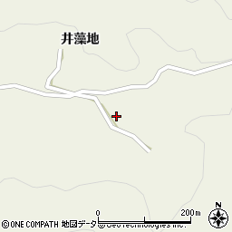 愛知県豊田市加塩町高保田周辺の地図