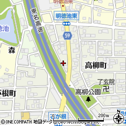愛知県名古屋市名東区高柳町215周辺の地図