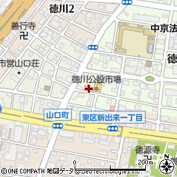 愛知県名古屋市東区徳川町524周辺の地図