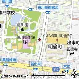 愛知県名古屋市東区徳川町1012周辺の地図