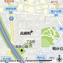 愛知県名古屋市名東区高柳町1104周辺の地図