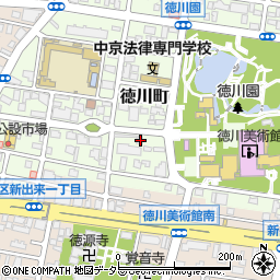 愛知県名古屋市東区徳川町1105周辺の地図