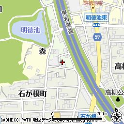 愛知県名古屋市名東区藤森西町2010周辺の地図