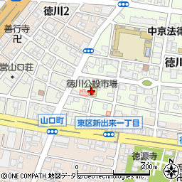 愛知県名古屋市東区徳川町522周辺の地図