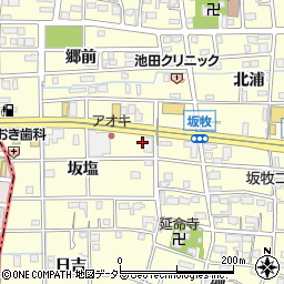スシロー甚目寺店周辺の地図