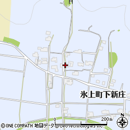 兵庫県丹波市氷上町下新庄974周辺の地図