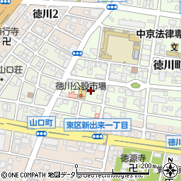 愛知県名古屋市東区徳川町514周辺の地図