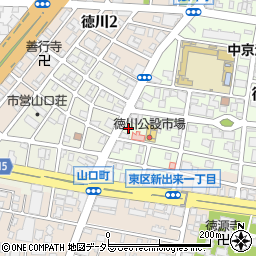 愛知県名古屋市東区徳川町503周辺の地図