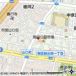 愛知県名古屋市東区徳川町504周辺の地図