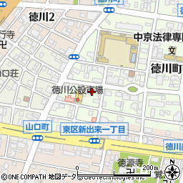 愛知県名古屋市東区徳川町515周辺の地図