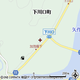 愛知県豊田市下川口町（井戸入）周辺の地図