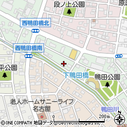 愛知県長久手市鴨田1207周辺の地図