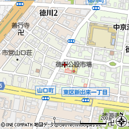 愛知県名古屋市東区徳川町505周辺の地図
