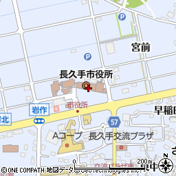 〒480-1119 愛知県長久手市深廻間の地図