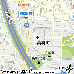 愛知県名古屋市名東区高柳町1012周辺の地図