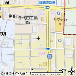 愛知県津島市神守町元屋敷87周辺の地図