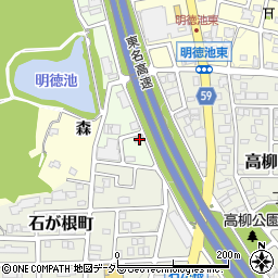 愛知県名古屋市名東区藤森西町2002周辺の地図