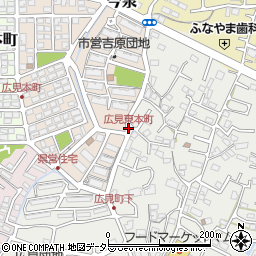 広見東本町周辺の地図