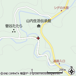 島根県雲南市吉田町吉田1204周辺の地図