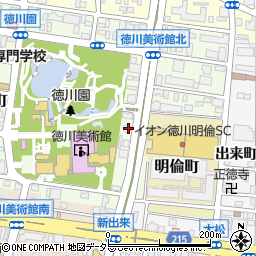 愛知県名古屋市東区徳川町1010周辺の地図