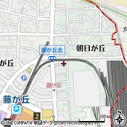愛知県名古屋市名東区朝日が丘106周辺の地図