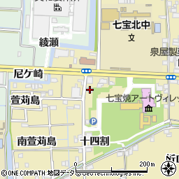 愛知県あま市七宝町遠島萱苅島海田1948周辺の地図