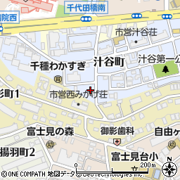 愛知県名古屋市千種区汁谷町35周辺の地図