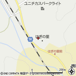 京都府南丹市日吉町胡麻萩原周辺の地図