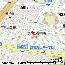 愛知県名古屋市東区徳川町506周辺の地図