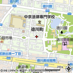 愛知県名古屋市東区徳川町1216周辺の地図