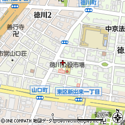 愛知県名古屋市東区徳川町508周辺の地図