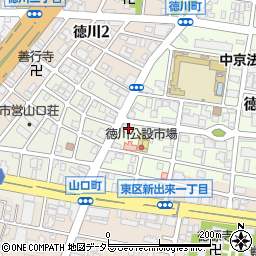 愛知県名古屋市東区徳川町507周辺の地図