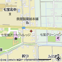 愛知県あま市七宝町遠島千之島周辺の地図