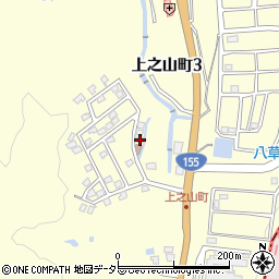 愛知県瀬戸市上之山町3丁目73周辺の地図