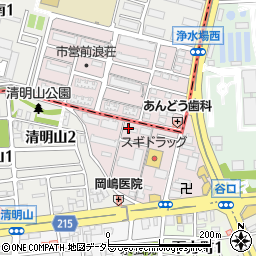 支留比亜珈琲 谷口店周辺の地図