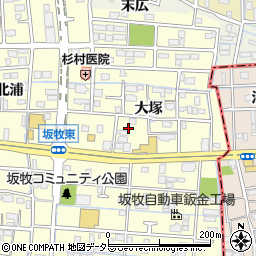 魚魚丸 甚目寺店周辺の地図