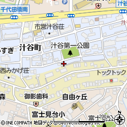 愛知県名古屋市千種区汁谷町98周辺の地図