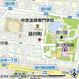 愛知県名古屋市東区徳川町1213周辺の地図