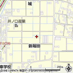 愛知県津島市宇治町周辺の地図