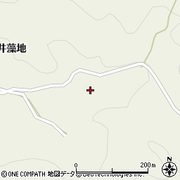 愛知県豊田市加塩町白坂周辺の地図